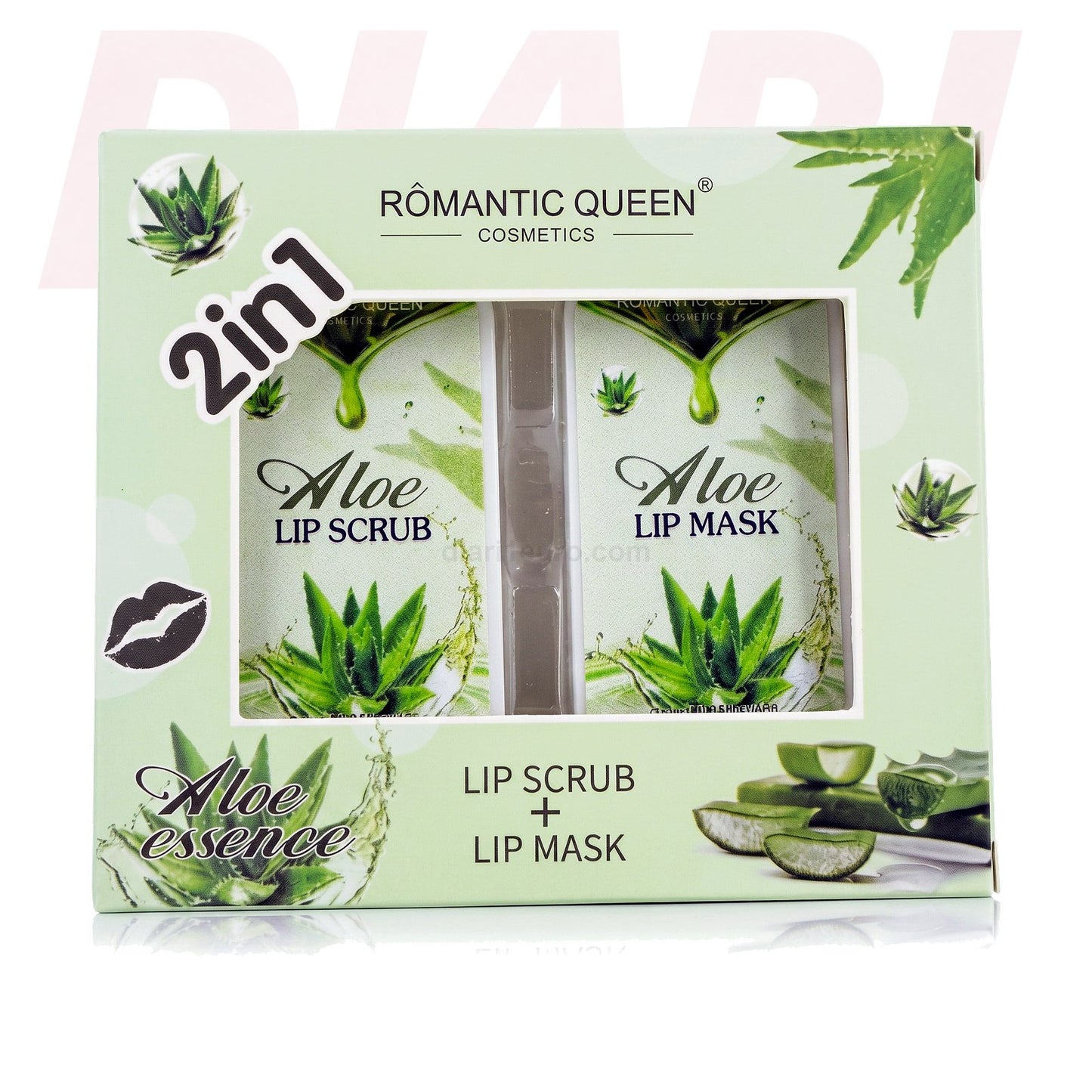 Set për buzë Aloe Lip Scrub & Lip Mask
