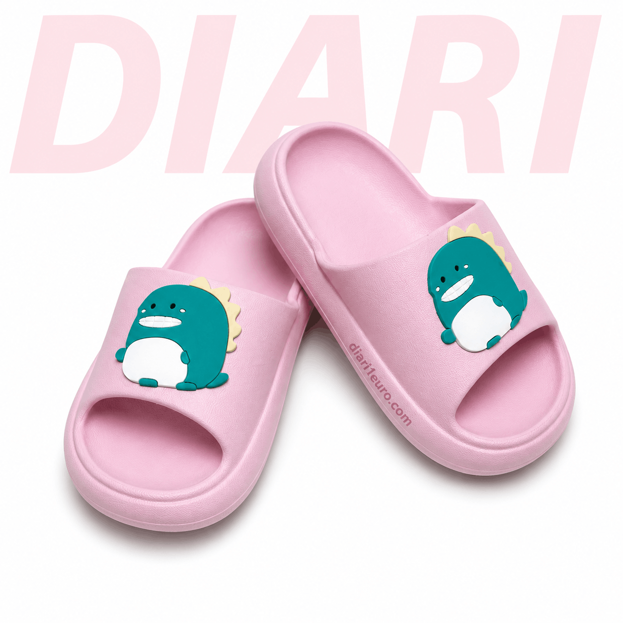 Shapka për Fëmijë me Dizajn Dinozauri Rozë