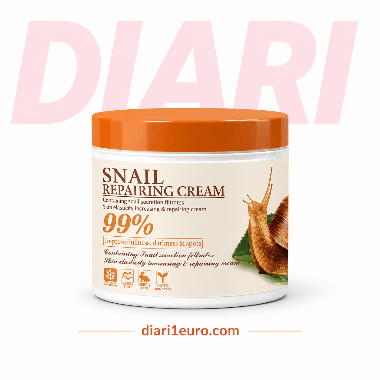 Krem Rigjenerues me Ekstrakt Kërmilli (Snail Repairing Cream)