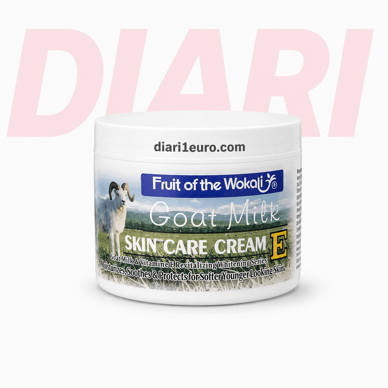 Krem për Kujdesin e Lëkurës me Qumësht Dhie dhe Vitaminë E – Wokali Goat Milk