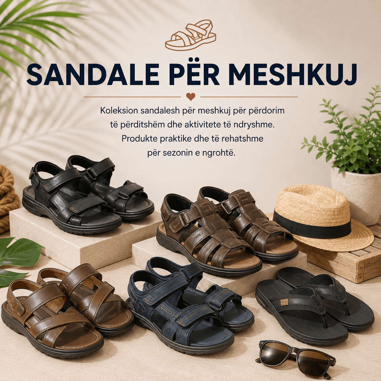 Sandale për Meshkuj