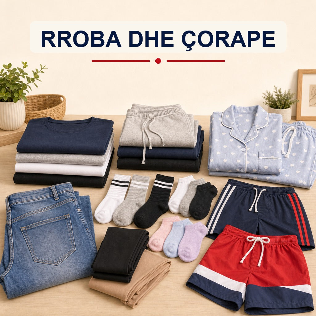 Rroba dhe çorape