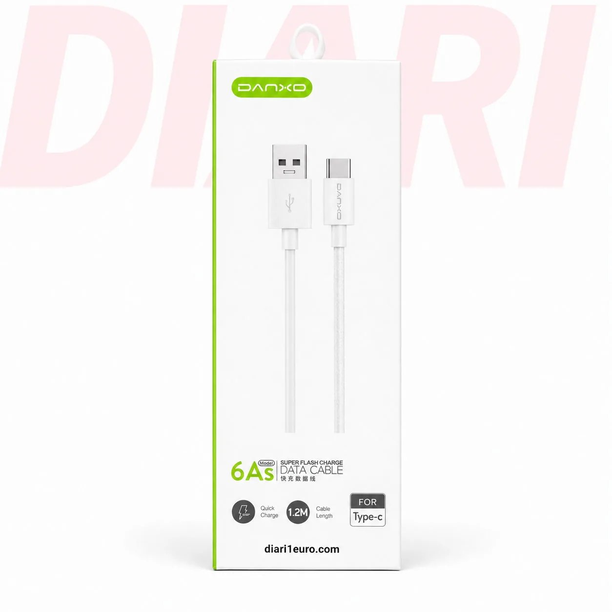 Adapter karikimi Danxo Type-C 6A për iPhone 15+