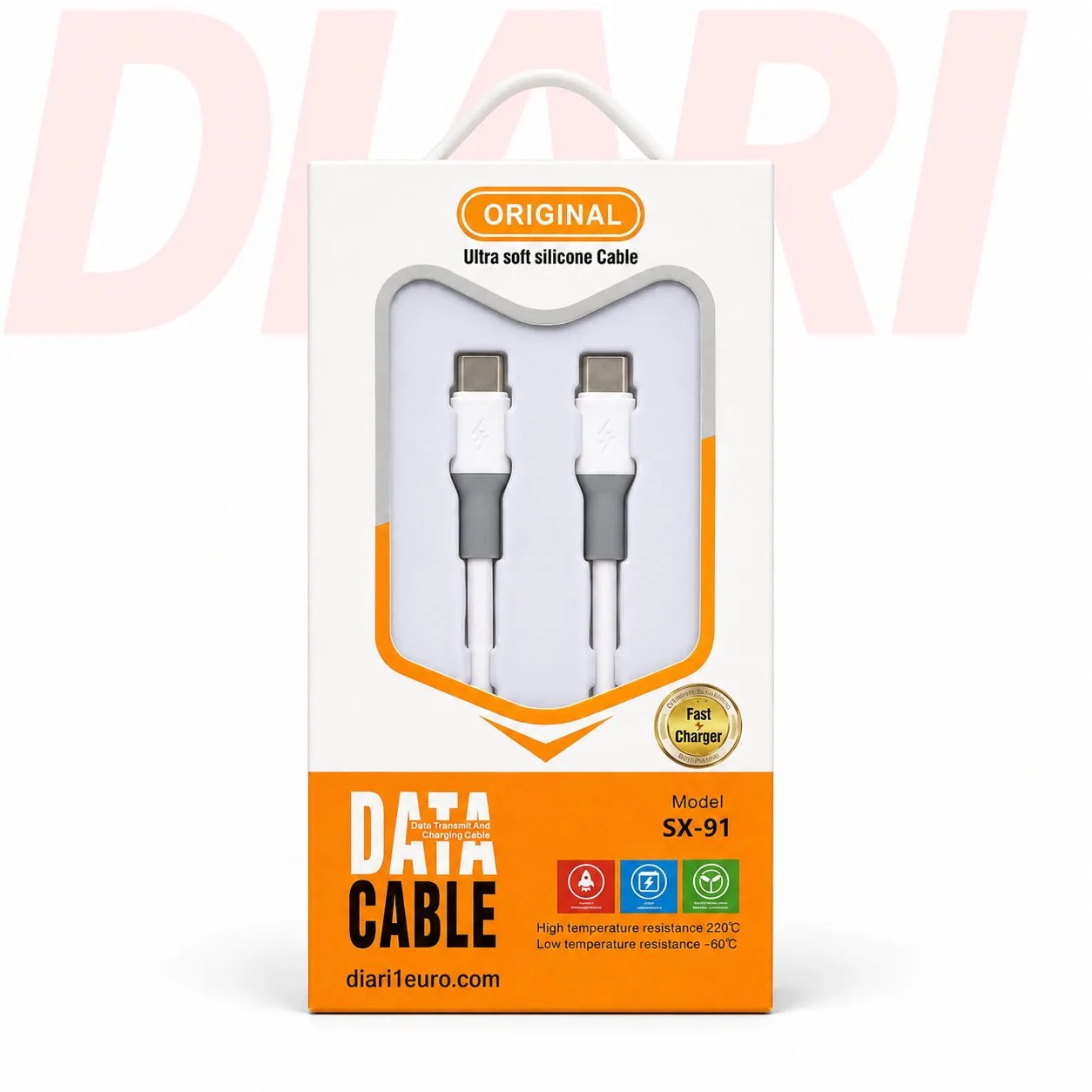 Adapter karikimi Type-C në Type-C SX-91 për iPhone 15+