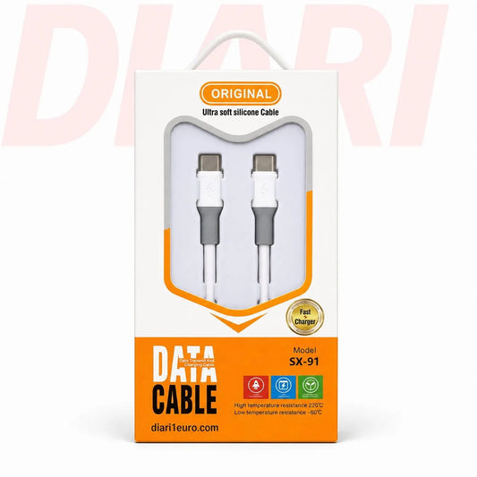 Adapter karikimi Type-C në Type-C SX-91 për iPhone 15+