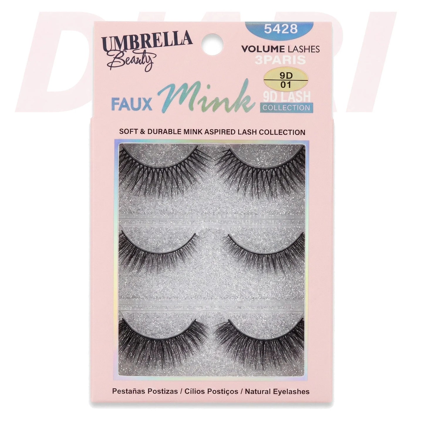 Qerpikë artificialë Umbrella Faux Mink
