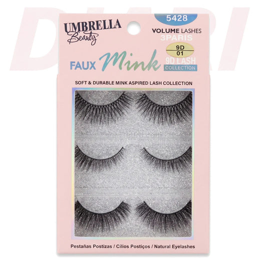 Qerpikë artificialë Umbrella Faux Mink