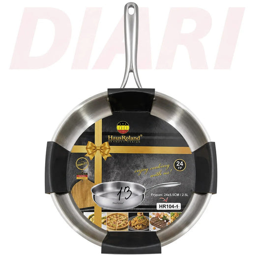 Tenxhere inox HausRoland 24x5.5 cm / 2.5L