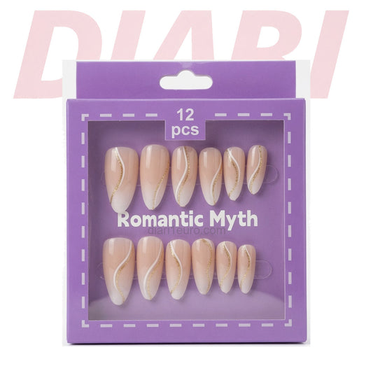 Thonj artificialë Romantic Myth natyralë, 12 copë