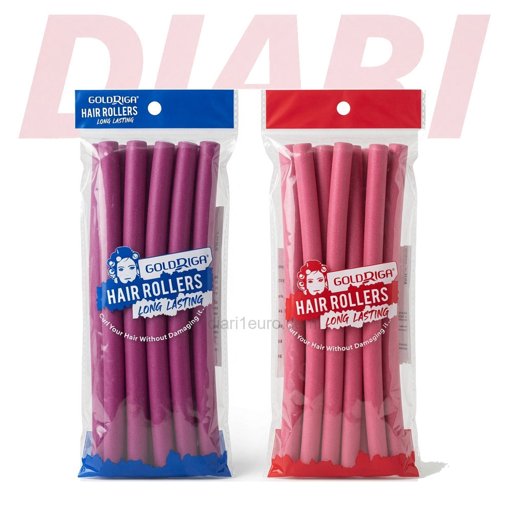 Rula flokësh Colorful Hair Rollers, 2 pako