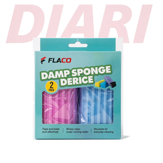 Sfungjer pastrimi Flaco Damp Sponge, 2 copë