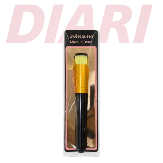 Furçë makeup Golden Queen me dorezë të verdhë