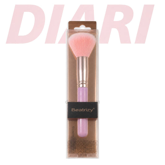 Furçë makeup Romatica me qime rozë