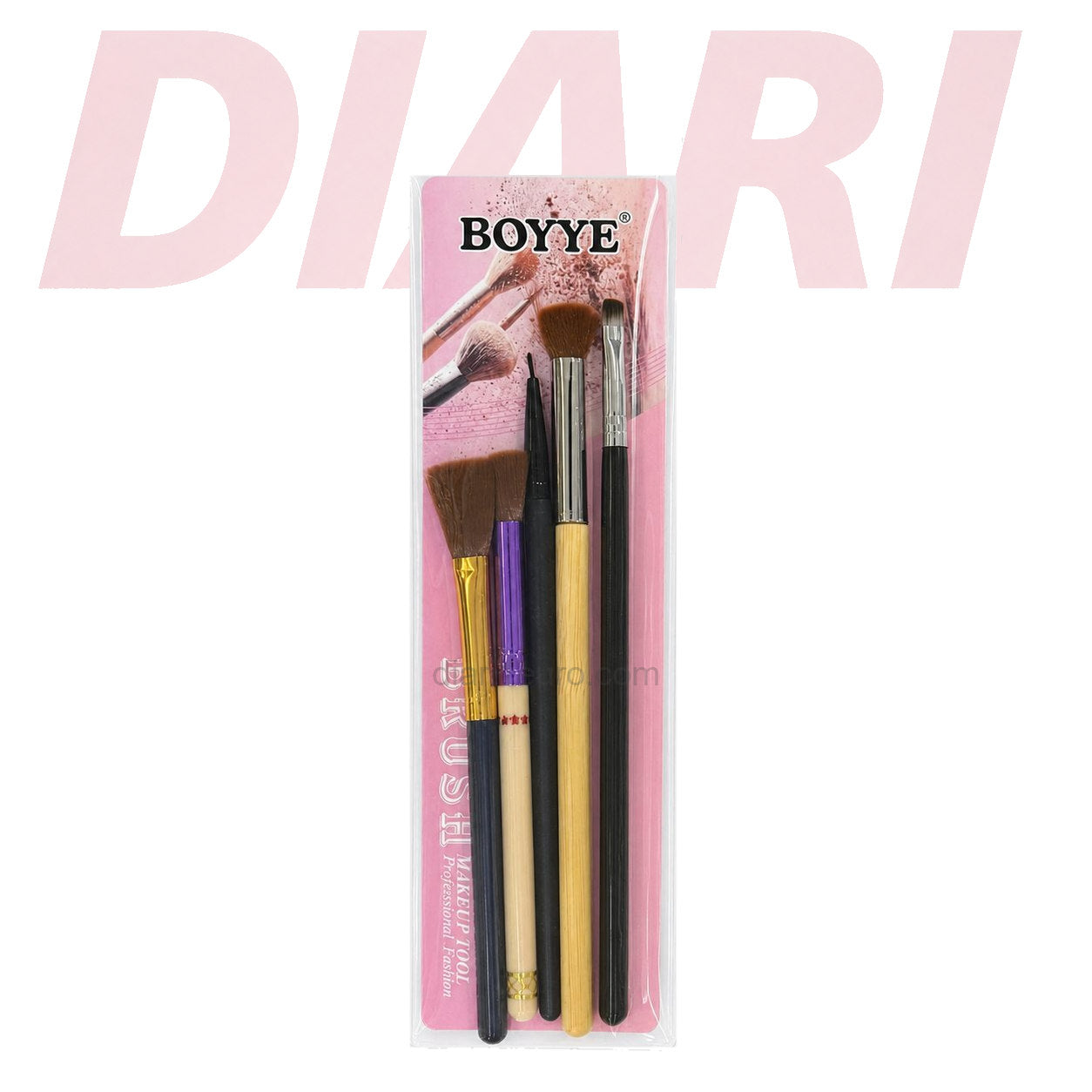 Set furçash makeup Boyye, 2 copë