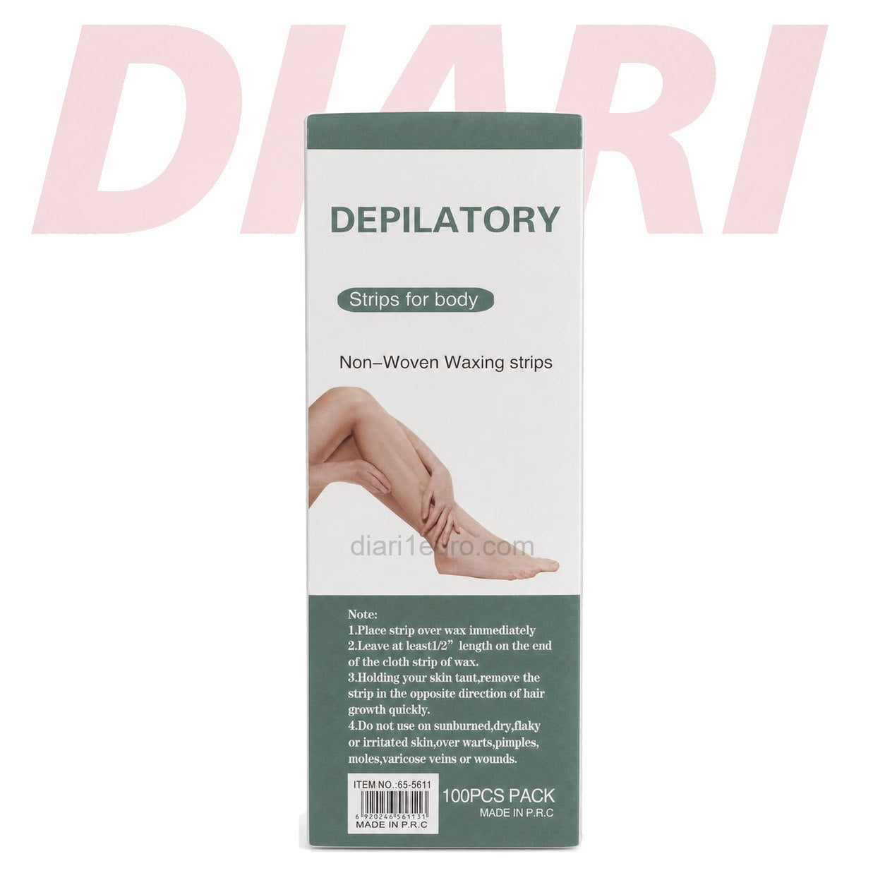 Letra depilimi Depilatory Wax Strips