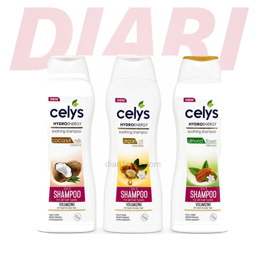 Shampo Celys, 3 variante