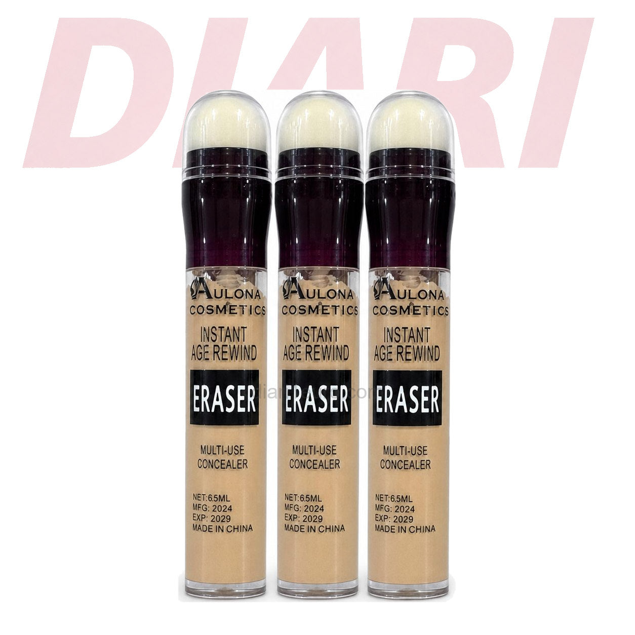 Korrektor Eraser, 3 variante