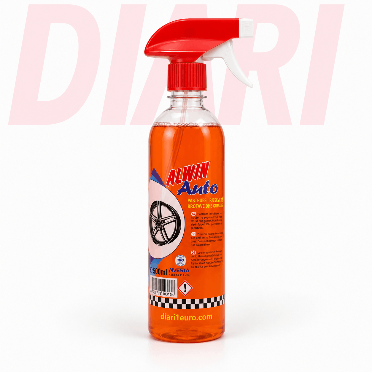 Pastrues për Rrota dhe Goma Alwin Auto 500ml