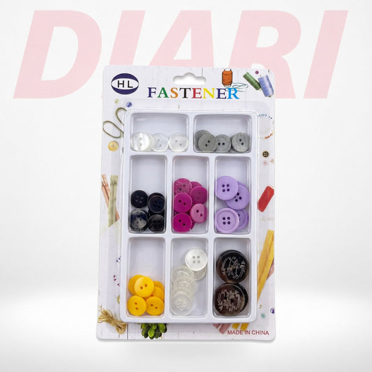 Set butonash dhe kapësesh Fastener