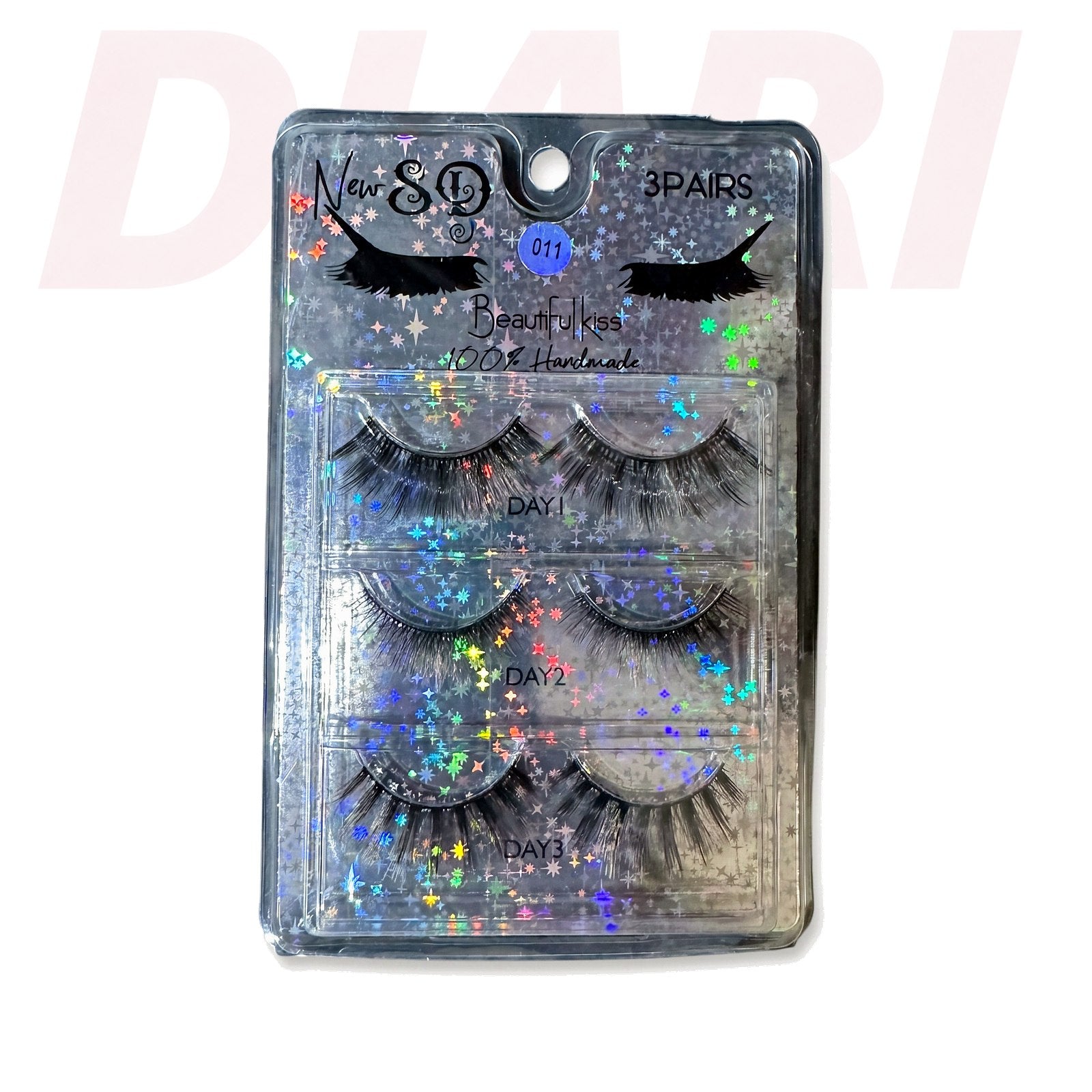 Qerpikë artificialë 3D, set