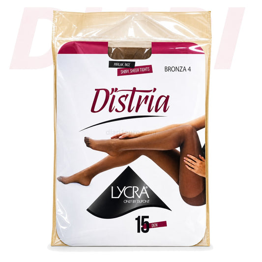 Hellonka Distria Lycra 15 DEN, bronzë