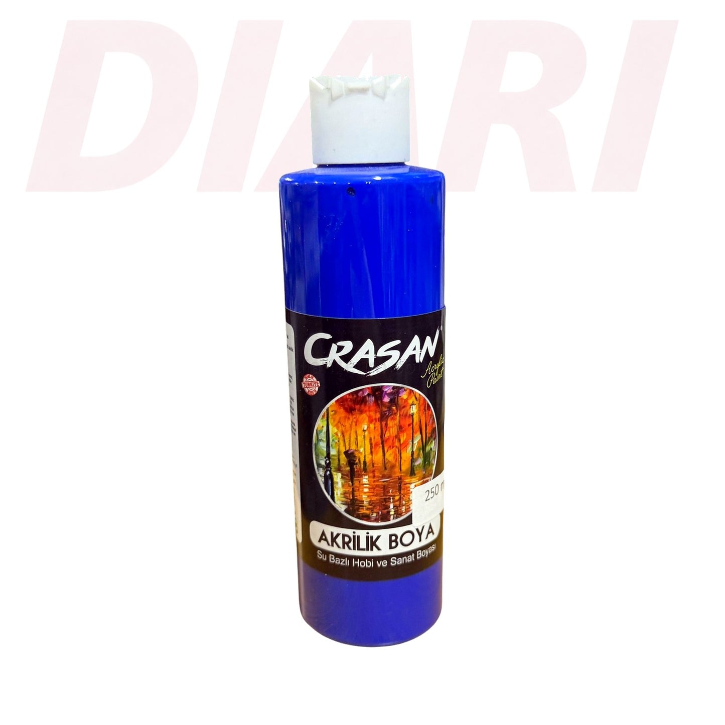 Bojë akrilike Crasan, blu