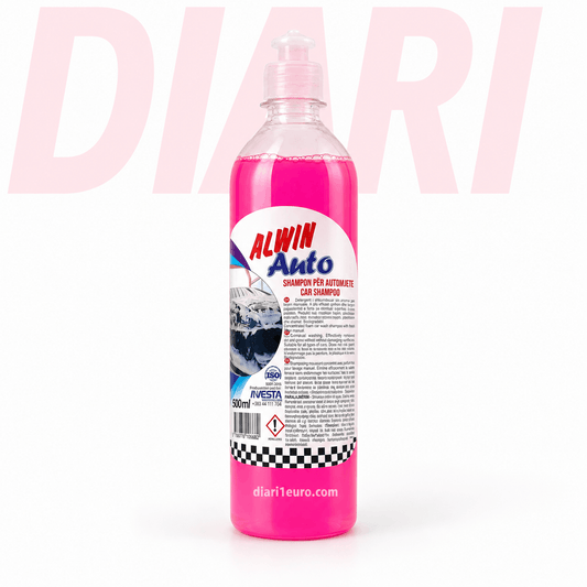 Shampo për Larjen e Makinës Alvin Auto 500ml