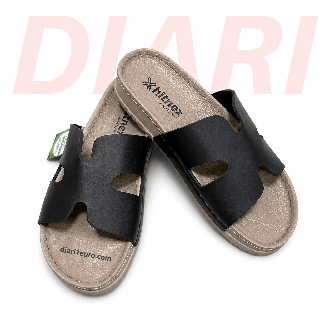 Sandale Anatomike Femrash – Të Zeza Model H pa qmim