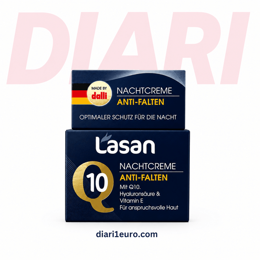 Krem nate Lasan Q10 Nachtcreme Anti-Falten