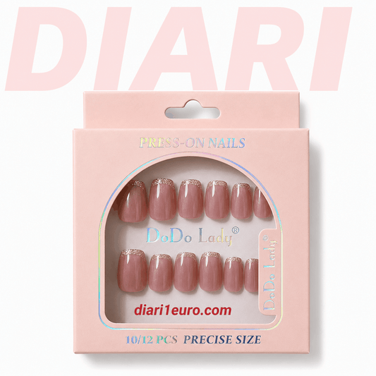 Thonj Artificialë Rozë DoDo Lady Press-On Nails