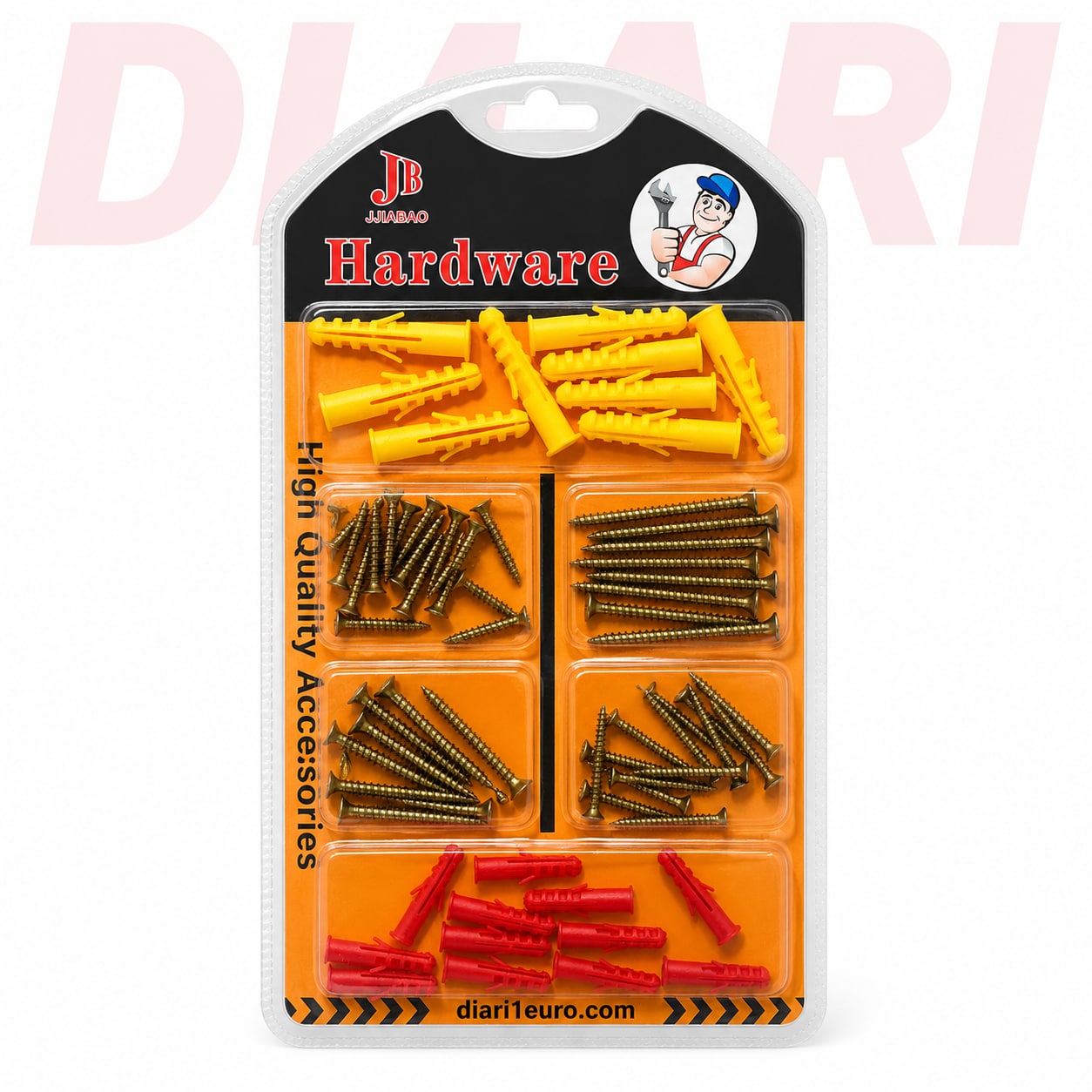 Set vidash me tapa plastike