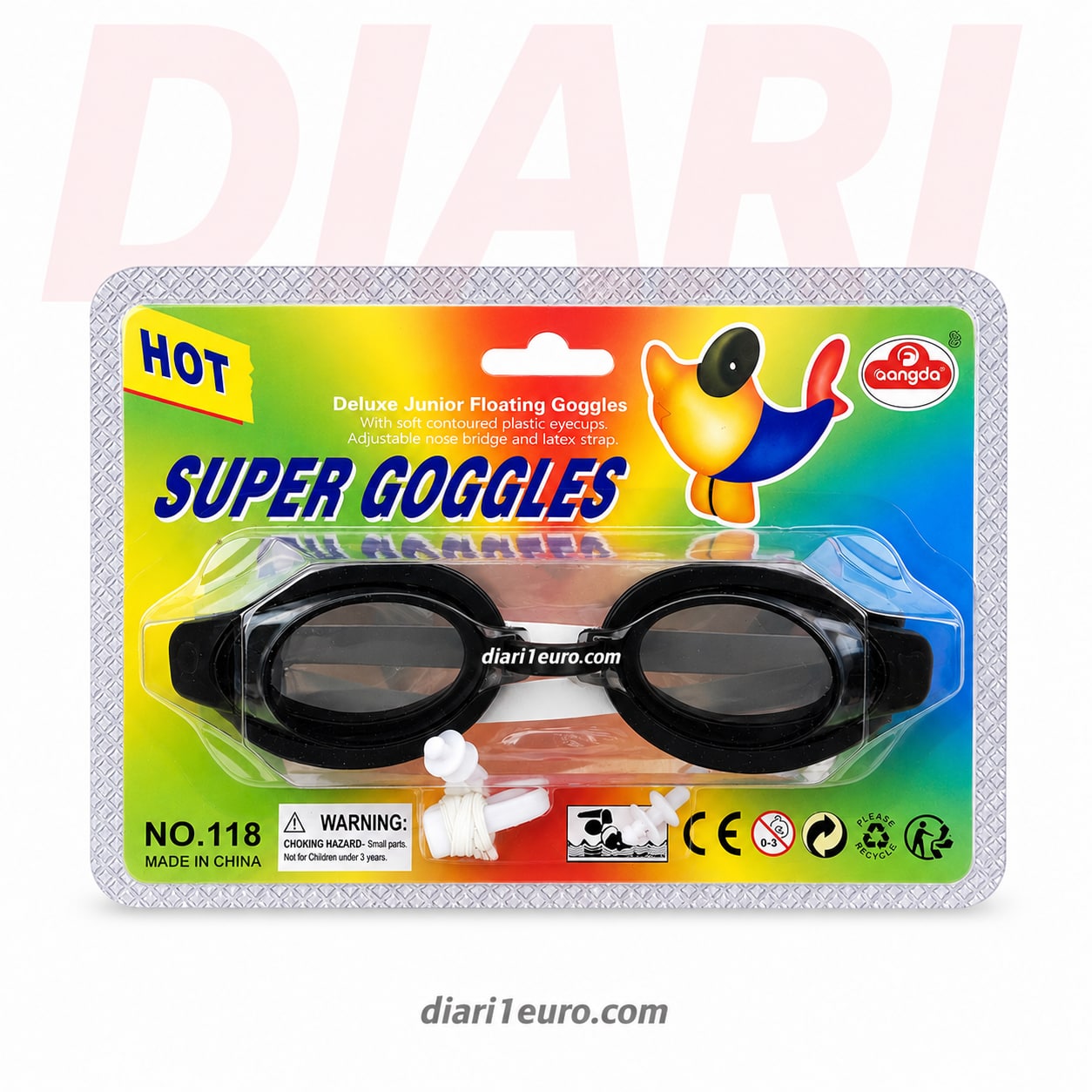 Syze Noti Super Goggles të Zeza