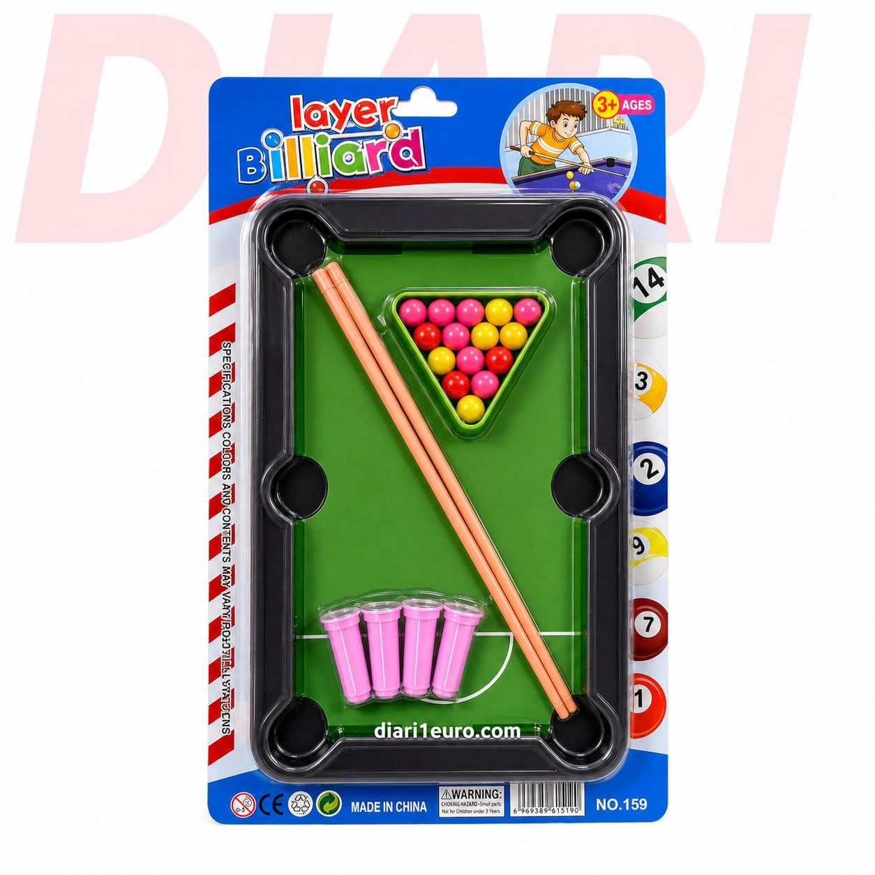 Lojë Bilardo për Fëmijë Layer Billiard